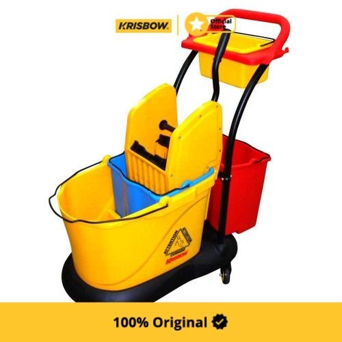 Krisbow Ember Pel Wringer Serbaguna 35 Ltr