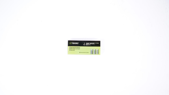 TEKIRO HAND TAPS SET 3 PCS M16 X 1