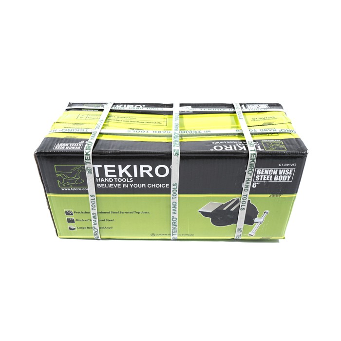 TEKIRO BENCH VISE STEEL BODY 6 INCH / CATOK /RAGUM/TOOLS/ALAT PERKAKAS
