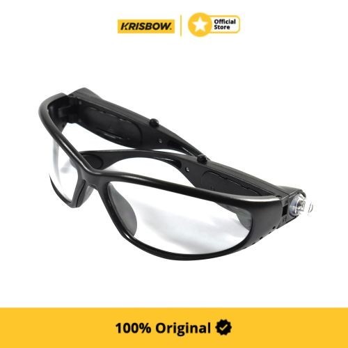 Krisbow Spectacle Kacamata Pengaman Dengan Lampu Led