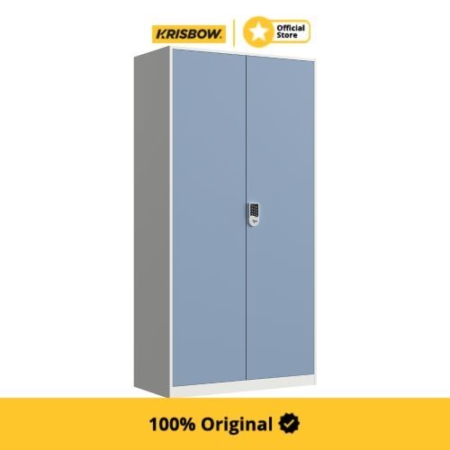 Krisbow Lemari Arsip Kantor Besi Digital Lock 4 Rak