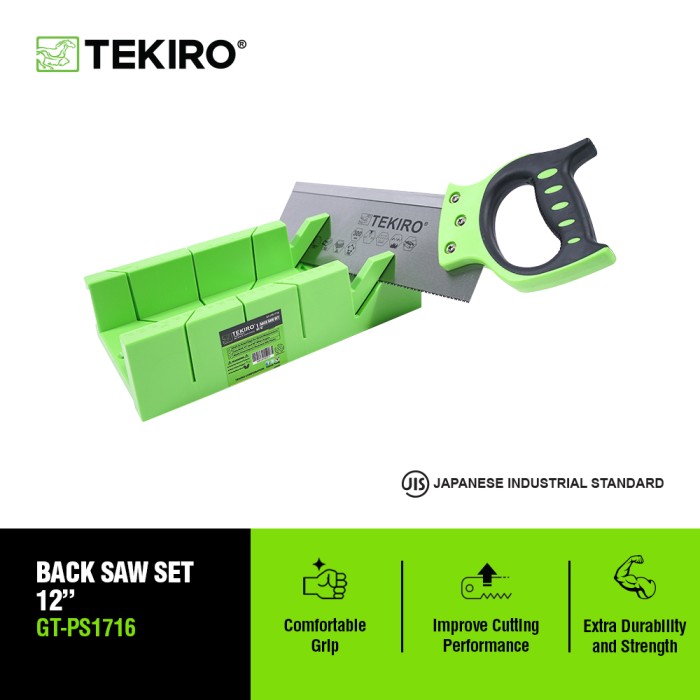 TEKIRO GERGAJI FIGURA 12" / TOOLS - ALAT PERKAKAS