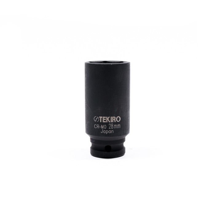 TEKIRO 1/2" DR. K SOCK DEEP IMPACT 6 PT 28 MM