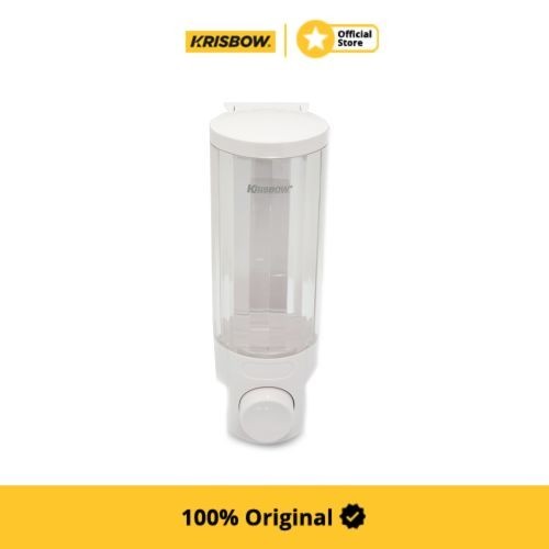 Krisbow Dispenser Soap Tempat Sabun Single 400Ml - Putih