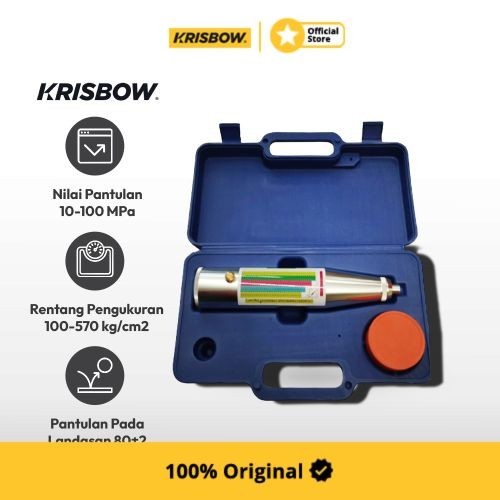 Krisbow Concrete Tester Hammer Alat Uji Beton