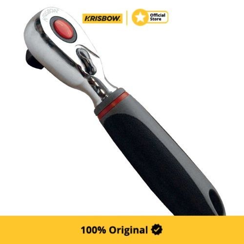 Krisbow Gagang Kunci Sok Ratchet Handle 1/4 Lprhs1 Pendek