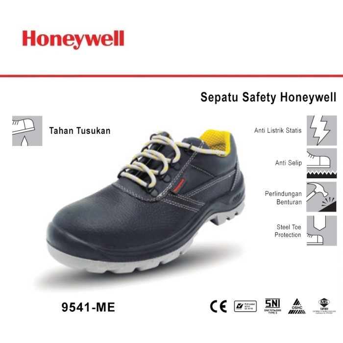 Sepatu Safety Sporty Kings Honeywell Shoes Original Type 9541-ME
