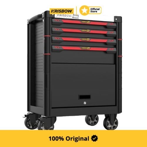 Krisbow Tool Drawer Lemari Perkakas Dengan 4 Laci Lpdbl4