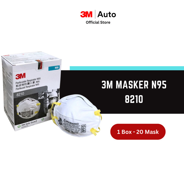 3M Masker Asap Debu Polusi Udara N95 - 8210