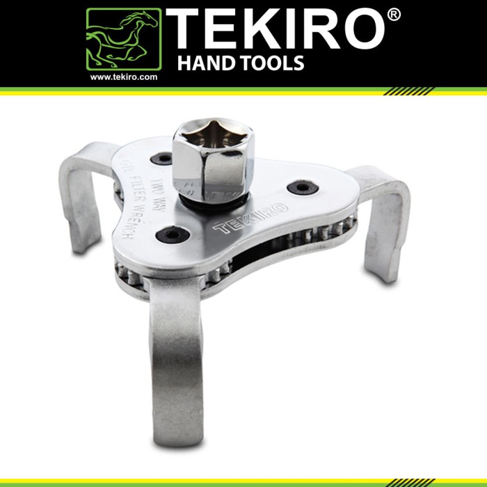TEKIRO 2 WAY OIL FILTER WRENCH /KUNCI OLI FILTER 2 WAY / FILTER 2 WAY