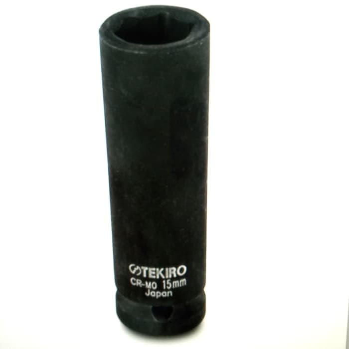 TEKIRO 1/2" DR KUNCI SOCKET DEEP IMPACT 6 PT 19 MM - TOOLS - PERKAKAS