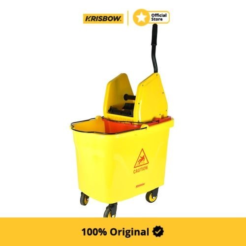 Krisbow Bucket Wringer Ember Pel Peras 35/15 Ltr - Kuning
