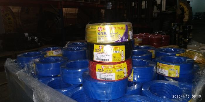 Kabel Listrik NYA 2.5 mm2 @ 100 m/roll (nya 2,5 1x2,5 1x2,5mm 2,5mm2)