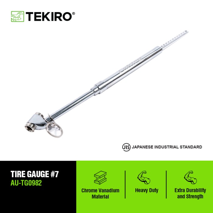 TEKIRO TIRE GAUGE # 7 /UKURAN ANGIN TRUCK / TOOLS - ALAT PERKAKAS