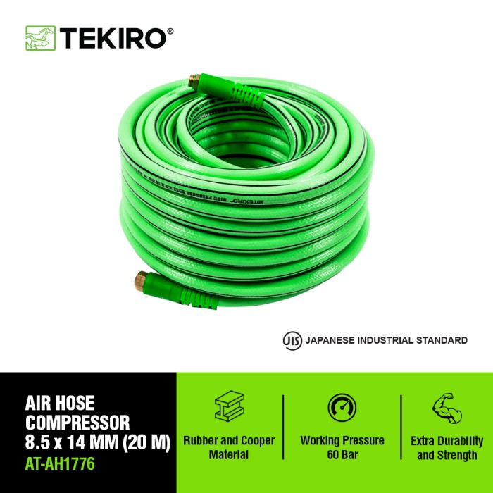 TEKIRO SELANG TEKANAN TINGGI 8.5 X 14 MM (20 M) / SELANG COMPRESSOR