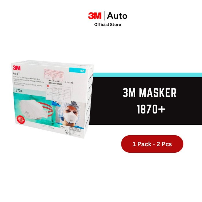 3M Aura 1870+ Masker Medis Surgical Mask N95 - 1 B