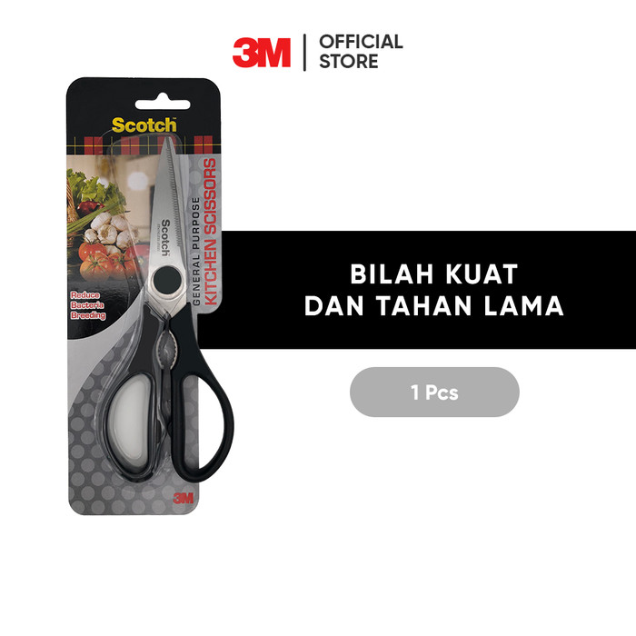 3M™ Scotch ® Kitchen Scissors, Bilah kuat & tahan l