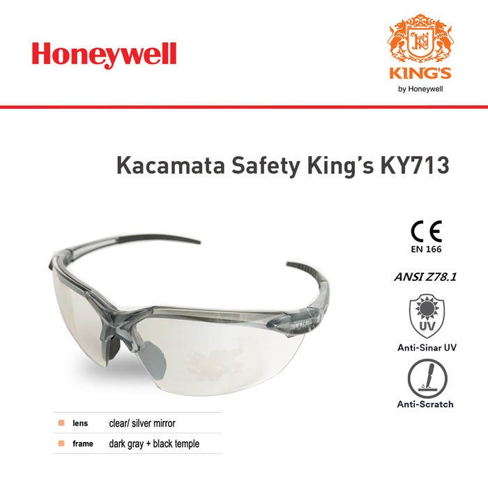 Kacamata Safety Kings KY713 with Sporty & Stylish Design