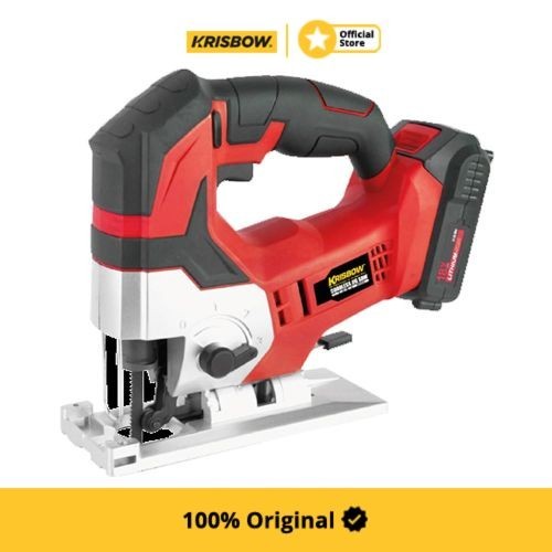 Krisbow Mesin Gergaji Jigsaw Tanpa Kabel 18V Esj-18C Ircjs18