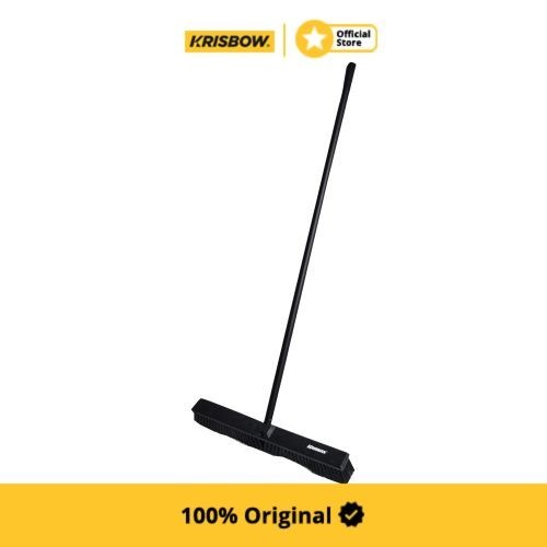 Krisbow Floor Brush Sikat Lantai Dengan Gagang 22Inci 181375
