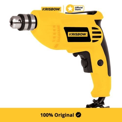 Krisbow Electric Drill Bor Listrik 10Mm 400 Watt