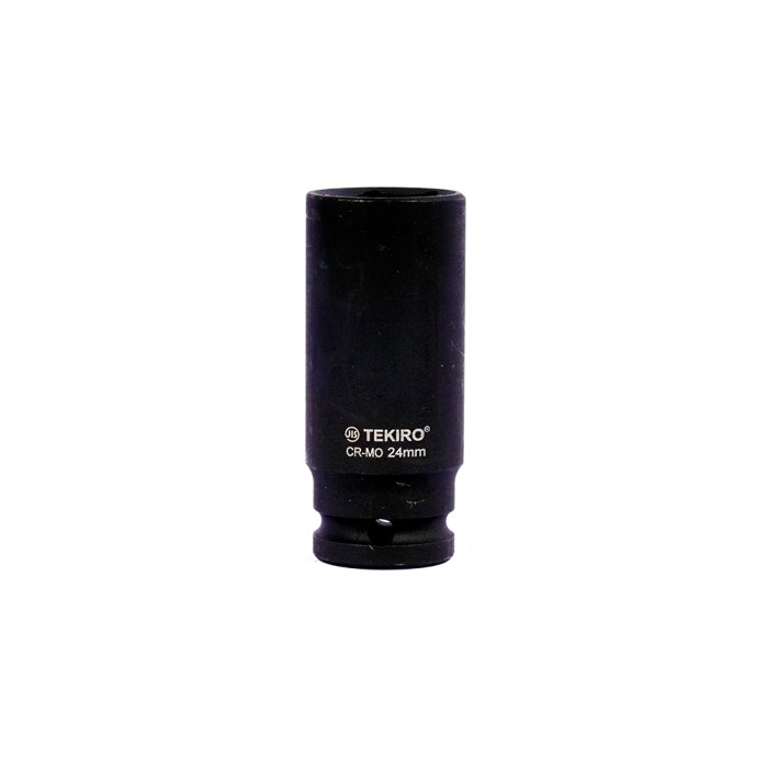 TEKIRO 1/2" DR KUNCI SOCKET DEEP IMPACT 6 PT 24 MM - TOOLS - PERKAKAS