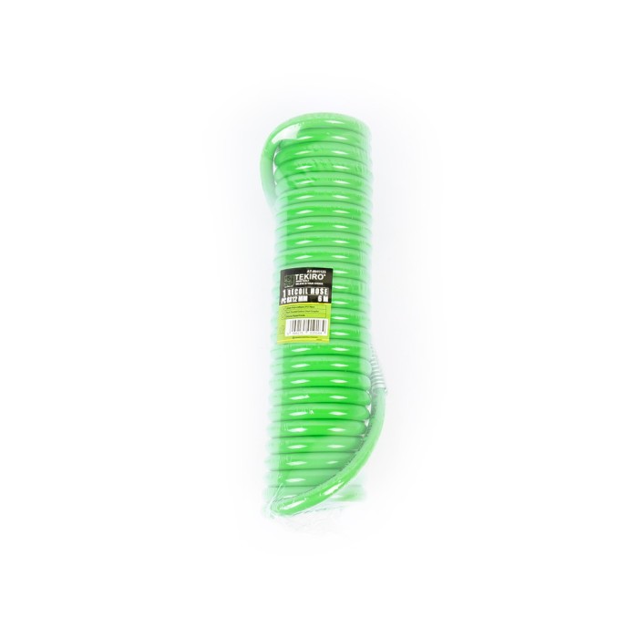 TEKIRO RECOIL HOSE 6 METER HIJAU 8 X 12 MM/SELANG SEPIRAL/ALATPERKAKAS