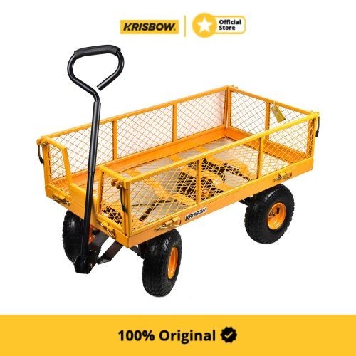 Krisbow Tool Cart Troli Barang 300 Kg 139X62X115 Cm