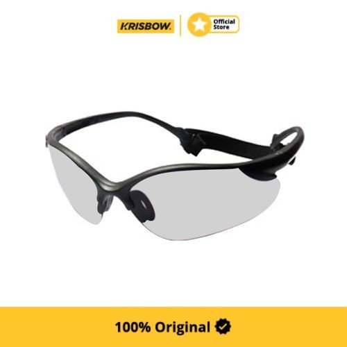 Krisbow Spectacle Kacamata Safety Sport + Nosepad Transparan
