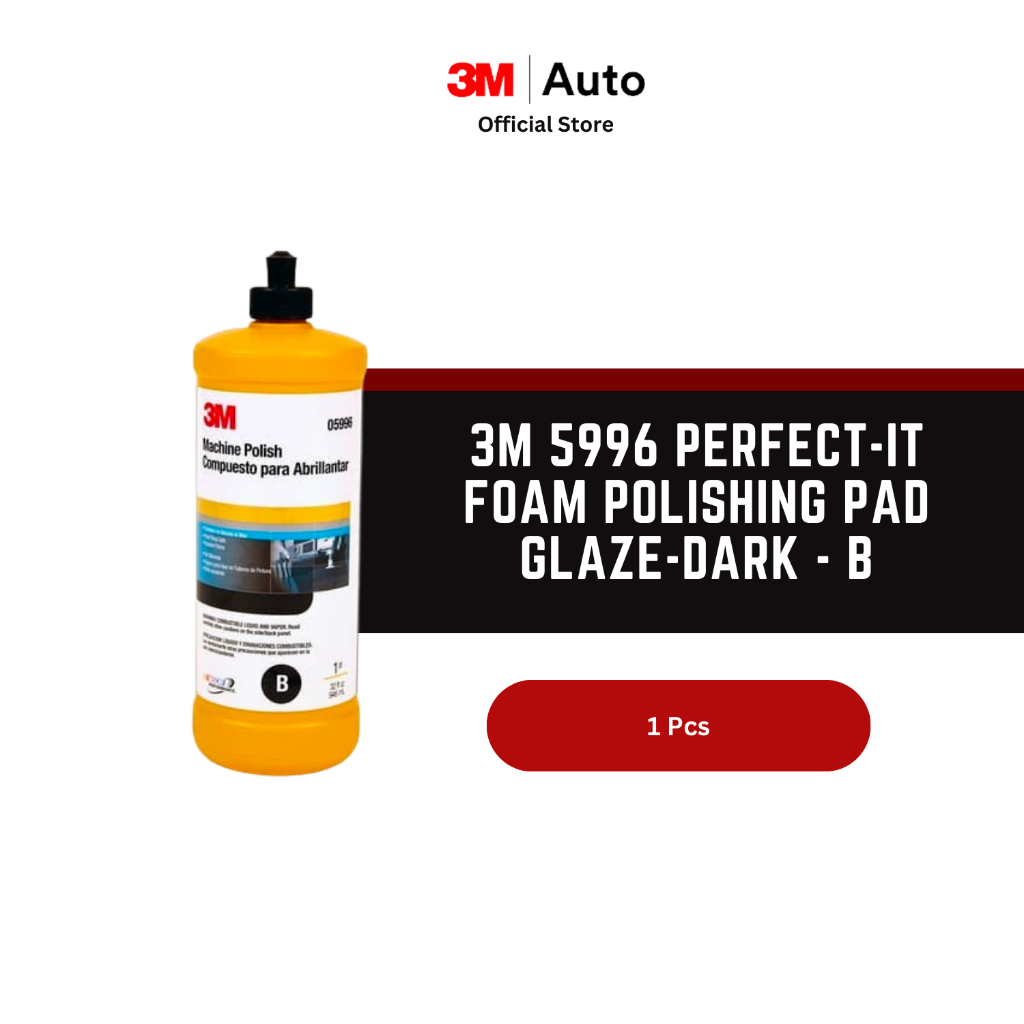 3M™ 5996 Perfect-it™ Foam Polishing Pad Glaze-Dark