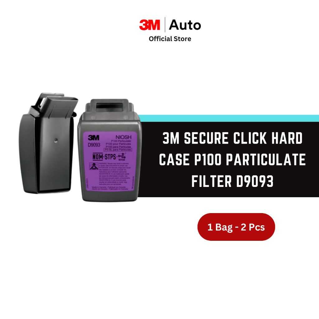 3M™ Secure Click™ Hard Case P100 Particulate Filte