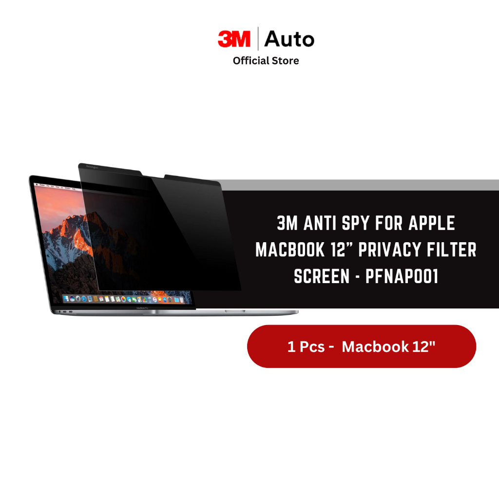 3M™ Anti Spy for Apple MacBook 12" Privacy Filter 